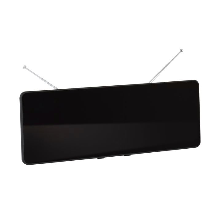 Antsig Flat Panel Indoor VHF/UHF Antenna With External Amplifier