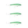 3x Rapala 17cm X Rap Magnum Stick Slow Sink Bait Fishing Lures - Bigeye Scad