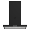 Sharp 60cm Anthracite T-Shaped Canopy Rangehood