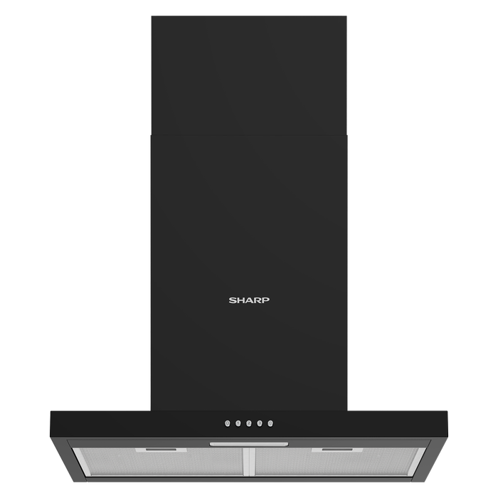 Sharp 60cm Anthracite T-Shaped Canopy Rangehood