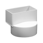 Storm PVC Adaptor Down Pipe 100x80x90mm