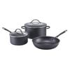 Raco Eclipse Nonstick Induction 3 Piece Cookware Set Matte Black
