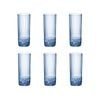 Bormioli Rocco America '20s 400ml Long Drink Glasses Set 6 - Sapphire