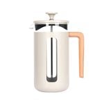 La Cafetiere Pisa 8-Cup 1L Stainless Steel/Glass Coffee French Press Maker Latte