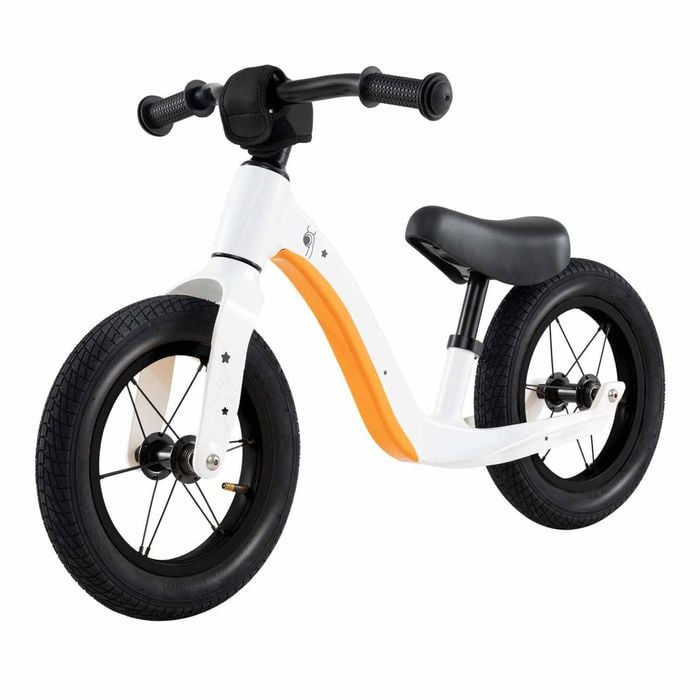 Costway 30cm Adjustable Kids Balance Bike Ride on Toy White