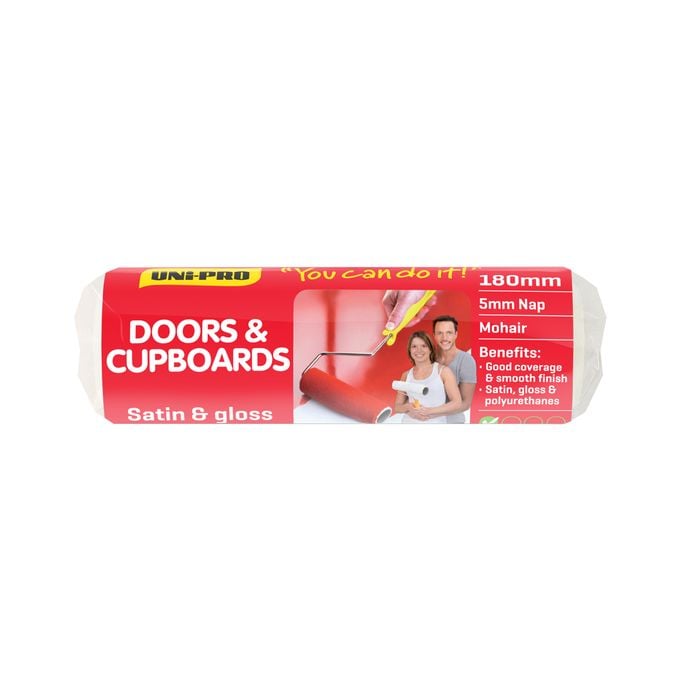 UNi-PRO 180mm 5mm Nap Door Trim Roller Cover