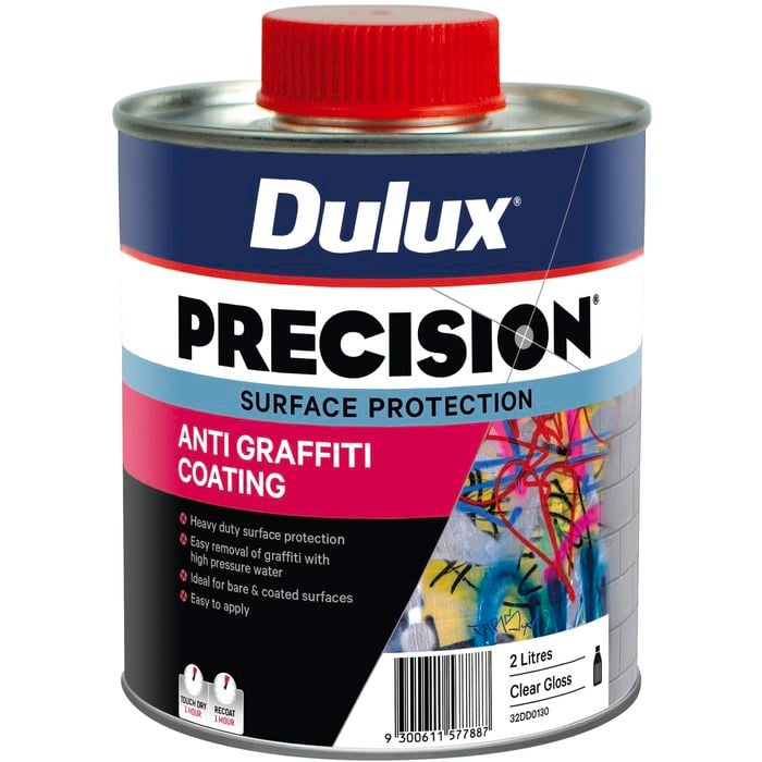 Dulux 2L PRECISION Anti Graffiti Coating