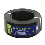 Saxon 100mm x 10m Black Garden Edge
