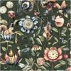 Floral Fun Animals Green, Wallpaper 10.05m x 53cm Wallpaper Boutique