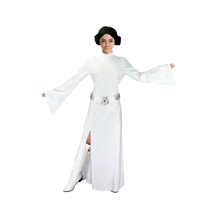More Than Party Adult White Space Princess Costume Dress M/L