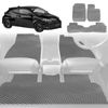 6D Diamond Car Floor Mats for Toyota GR Yaris 2021-Current-Full Set-Grey-Outback GT