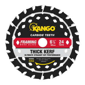 Kango 165mm 24T Thick Kerf Circular Saw Blade
