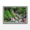 River Canyon in Taiwan  Print 100% Australian Made 120x90cm  (Poster)