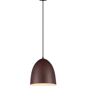 CLA Lighting Ligna Oblong Pendant Light Black Walnut