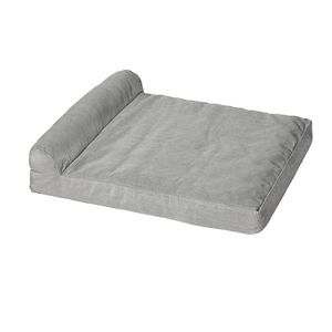 PaWz Orthopedic Dog Bed Memory Foam Washable Large Dogs Grey Indoor Pet Bed