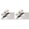 2PK PanzerGlass SAFE Cam Lens Protector For iPhone 16 Plus Glitter Gold