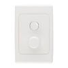 Deta White Single Vertical Light Dimmer