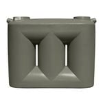 Clark Tanks 3000L Poly Slim Water Tank - Tidal Green