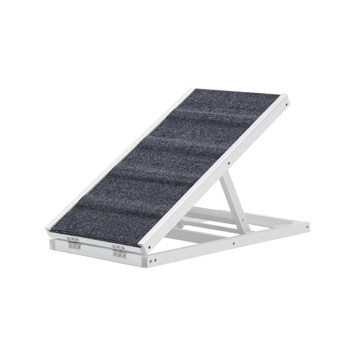 Alopet 70cm Dog Pet Ramp Dogs Stairs White
