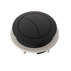 CLARK Matte Black Toilet Cistern Flush Button