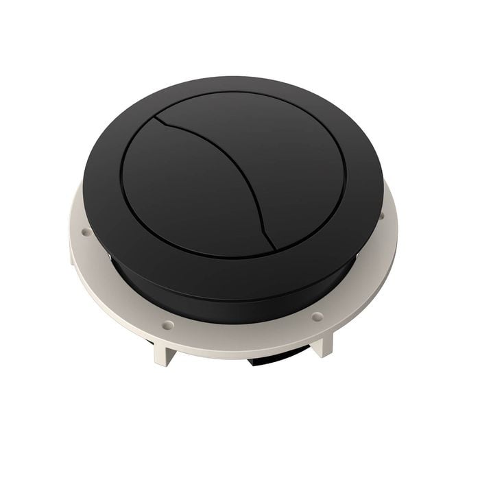 CLARK Matte Black Toilet Cistern Flush Button