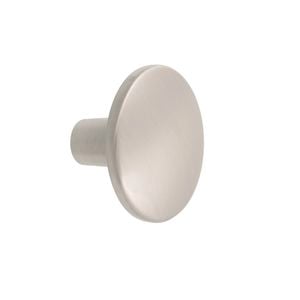 Prestige 30mm Brushed Nickel Round Knob - 30mm