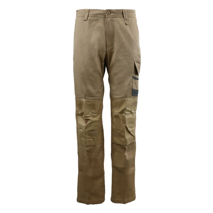 Tradie Mens Khaki Cargo Pants Size 87