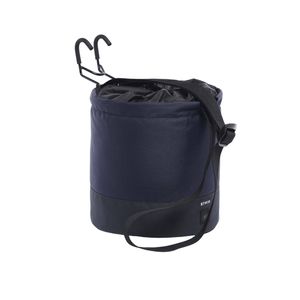 Decathlon - Compactable Folding Bike 10 L Pannier With Shoulder Carry Strap - Blue - One Size