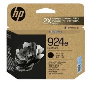 Hp Evomore 924e Original High Yield Inkjet Ink Cartridge - Black - 1 / Pack - 1000 Pages