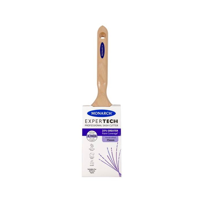 Monarch Expertech 75mm X-Tech Sash Paint Brush