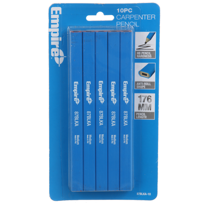 Empire Carpenters Pencil - 10 Pack