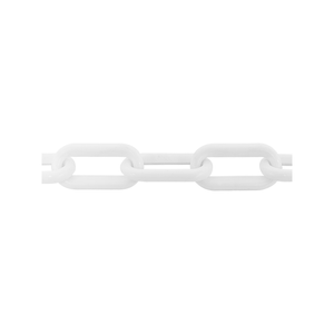 Pinnacle 8mm 5/16" x 4m White Plastic Chain