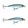 2x Rapala 10cm X Rap Magnum Prey Lipless Hard Body Fish Lures - HD Blue Sardine