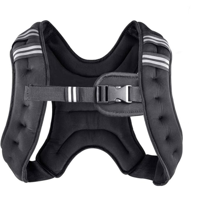 Fohoa 3kg Adjustable Weight Vest With Reflective Strips
