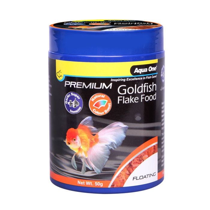 Aqua One Premium Goldfish Flakes 50g (26202)