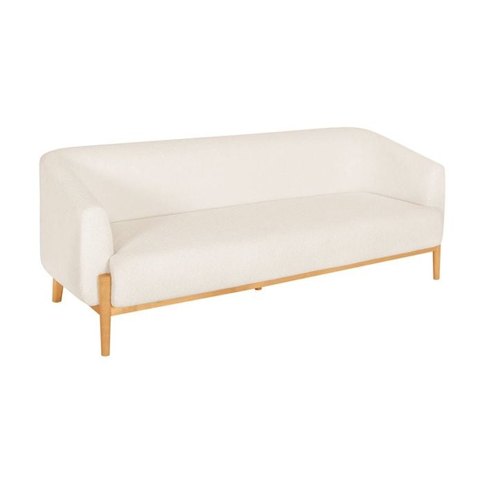 Fraser Indoor 3 seater Plush Fabric Sofa Lounge