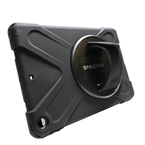 StylePro Shockproof iPad Case With Rotating Stand And Hand-strap For iPad 10th and 11th gen 10.9", Black