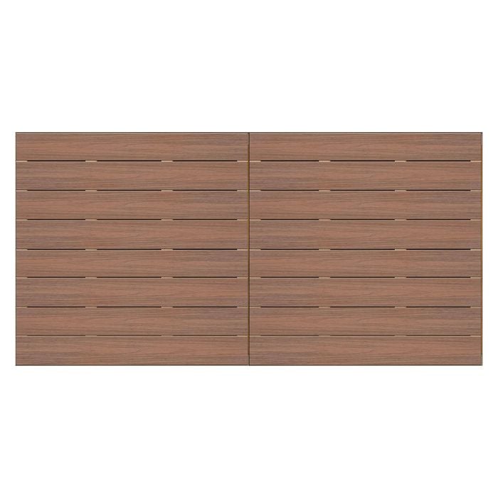 Good Times Decking 200-365mm (High) 1144 x 2288mm Ekodeck Leatherwood 2 Module Kit