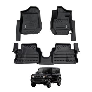 AUSGO Car Floor Mats for Suzuki Jimny 3-Door Auto Trans 2018-Onwards All-Weather Floor Liners