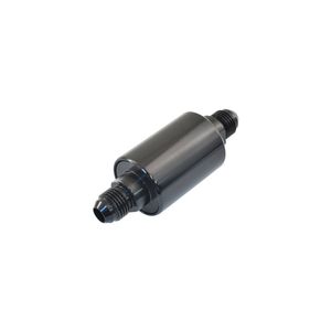 Calflow Billet Aluminium 6AN Inline Fuel Filter 40 Micron