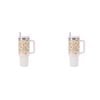 2PK Splosh Picnic Spring Floral Insulated Tumbler w/ Straw 1.2L