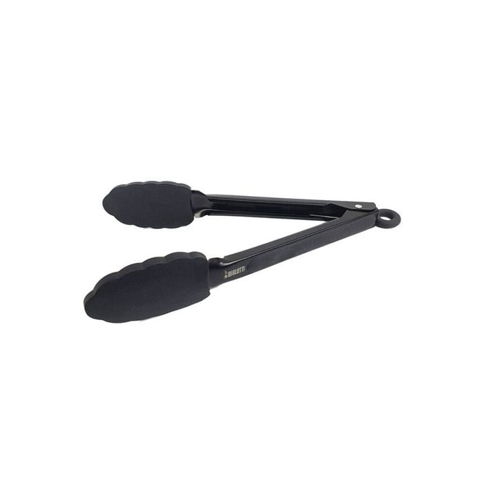Classica St. Clare Black Silicone & Stainless Steel Tongs 26cm Cookware