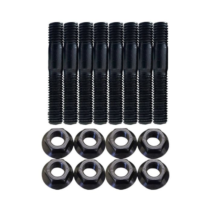 8 Pcs M8x1.25x50mm High Tensile Stud Kit For Manifold & Turbo