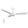 Four Seasons Living > Ventura 52" DC Ceiling Fan with LED Light and Remote Control > White