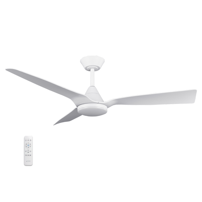 Four Seasons Living > Ventura 52" DC Ceiling Fan with LED Light and Remote Control > White