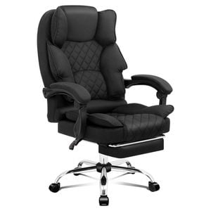 ALFORDSON Office Chair Black Fabric
