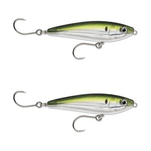 2x Rapala 9cm Saltwater X Rap SubWalk Walk the Dog Bait Fish Lures - Pilchard
