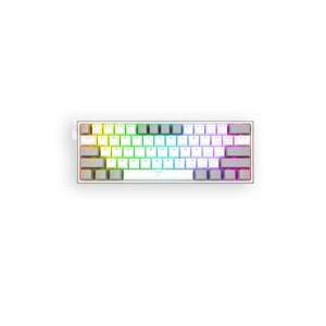 Redragon K617-rgb Fizz White/grey 60% Wired Mechanical Keyboard