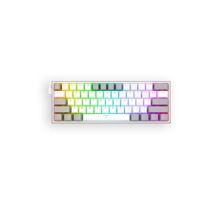 Redragon K617-rgb Fizz White/grey 60% Wired Mechanical Keyboard