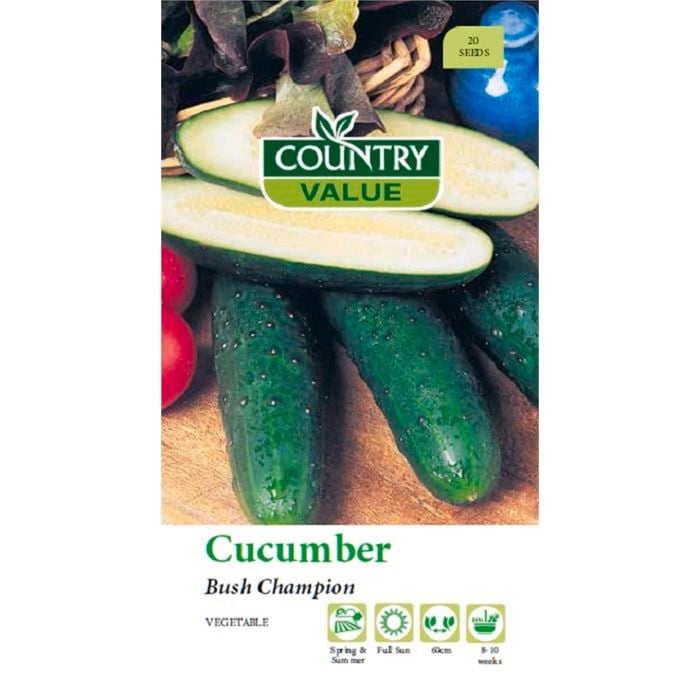 Country Value Seed Cucumber Bush Champion